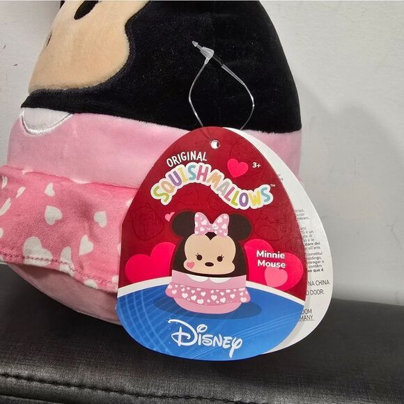 Lot of two Disney Minnie Mouse 8" Squishmallows Plush toys, New - Picture 8 of 9